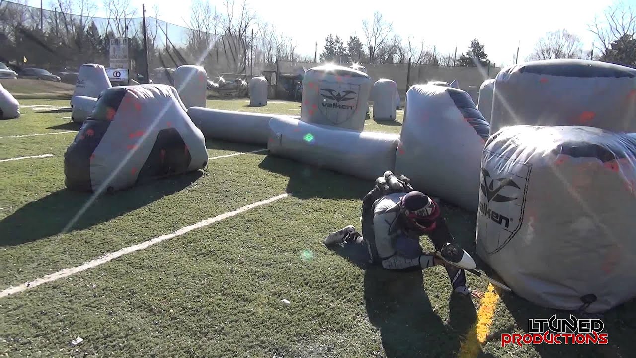 PGPL Paintball 2014 Event-1 Prelims - CrazyPaint Factory Team vs Method of Destruction Video #1
