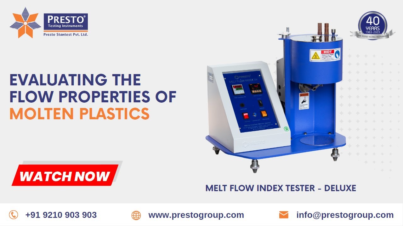 Melt Flow Index Tester - Deluxe Manufacturers | मेल्ट फ्लो इंडेक्स टेसटर डिल्क्स मॅन्यूफॅक्चरर्स