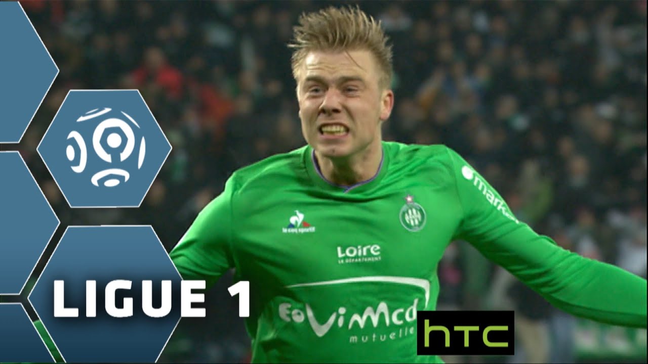 But Alexander S&Ouml;DERLUND (76') / AS Saint-Etienne - Olympique Lyonnais (1-0) -  / 2015-16
