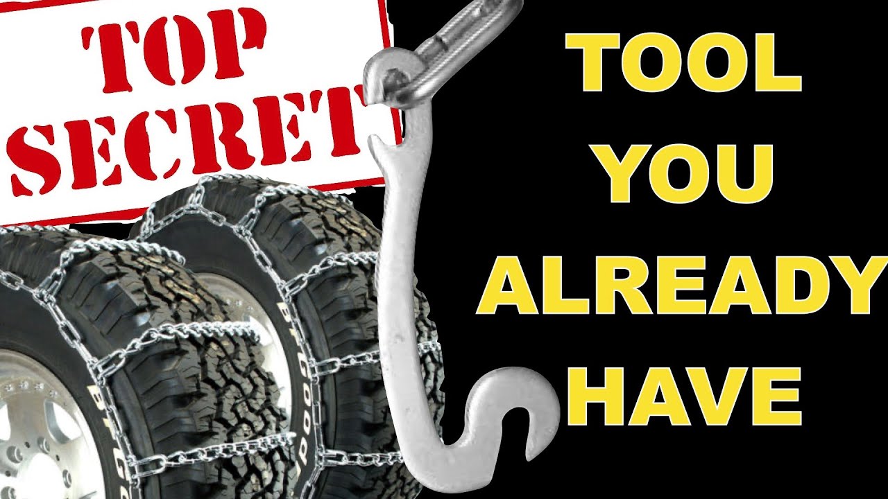 Secret Tire-Chain Tool