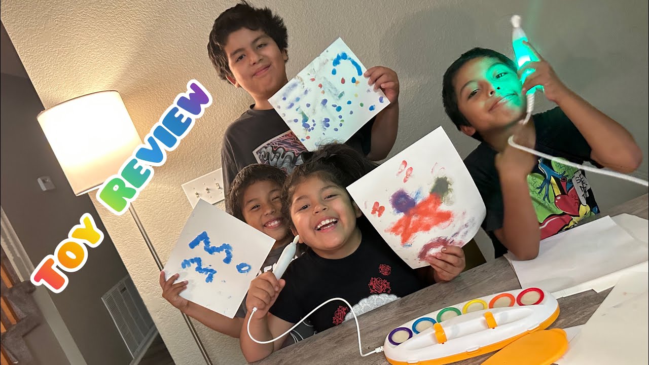 Toy Review&hellip;Crayola Color Wonder Magic Light Brush Art Set, Mess Free Washable Paint