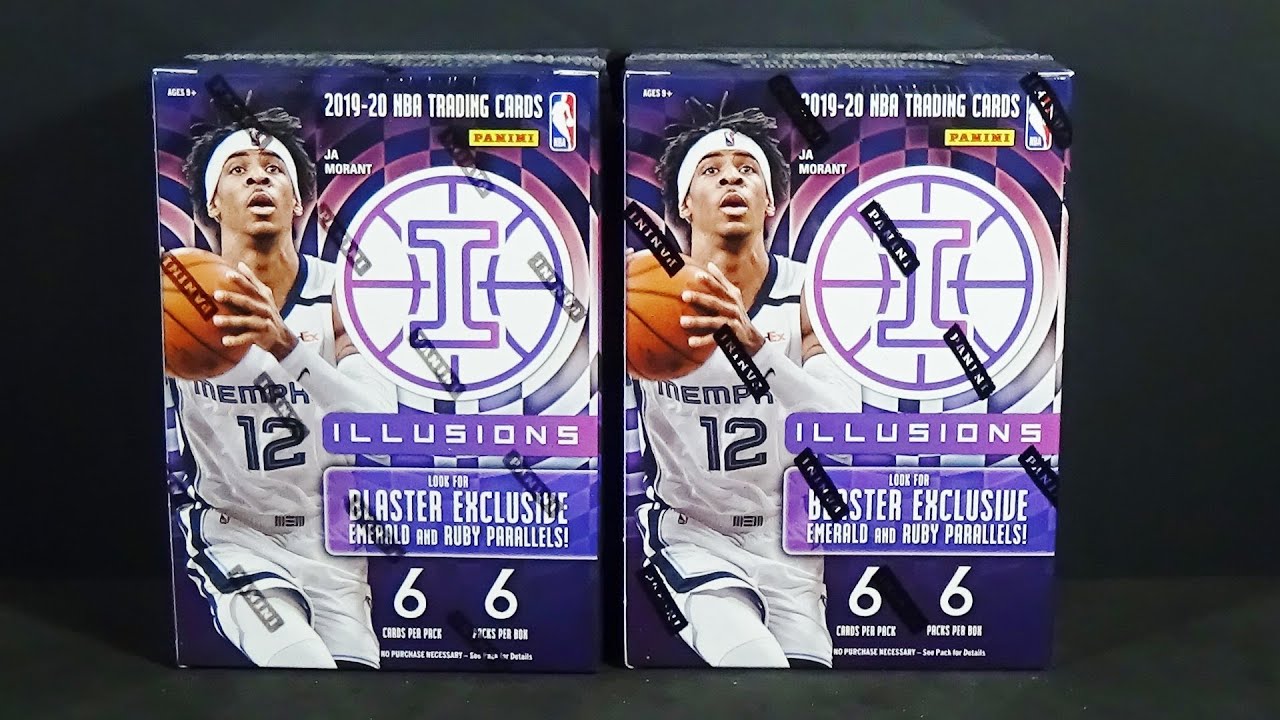 2019-20 Panini Illusions Basketball 2 Blaster Box Break! Auto!