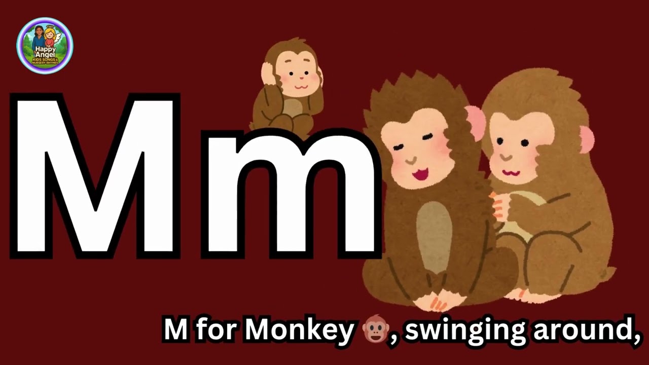 Phonics Song with TWO Words - A For Apple - ABC Alphabet Songs with Sounds for Children
