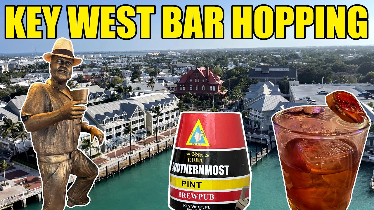 Key West Bar Hopping 2025 Vlog with The Legend