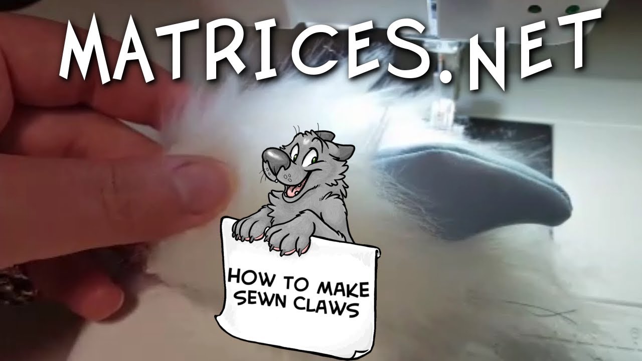 How to Sew Claws for a Fursuit Costume