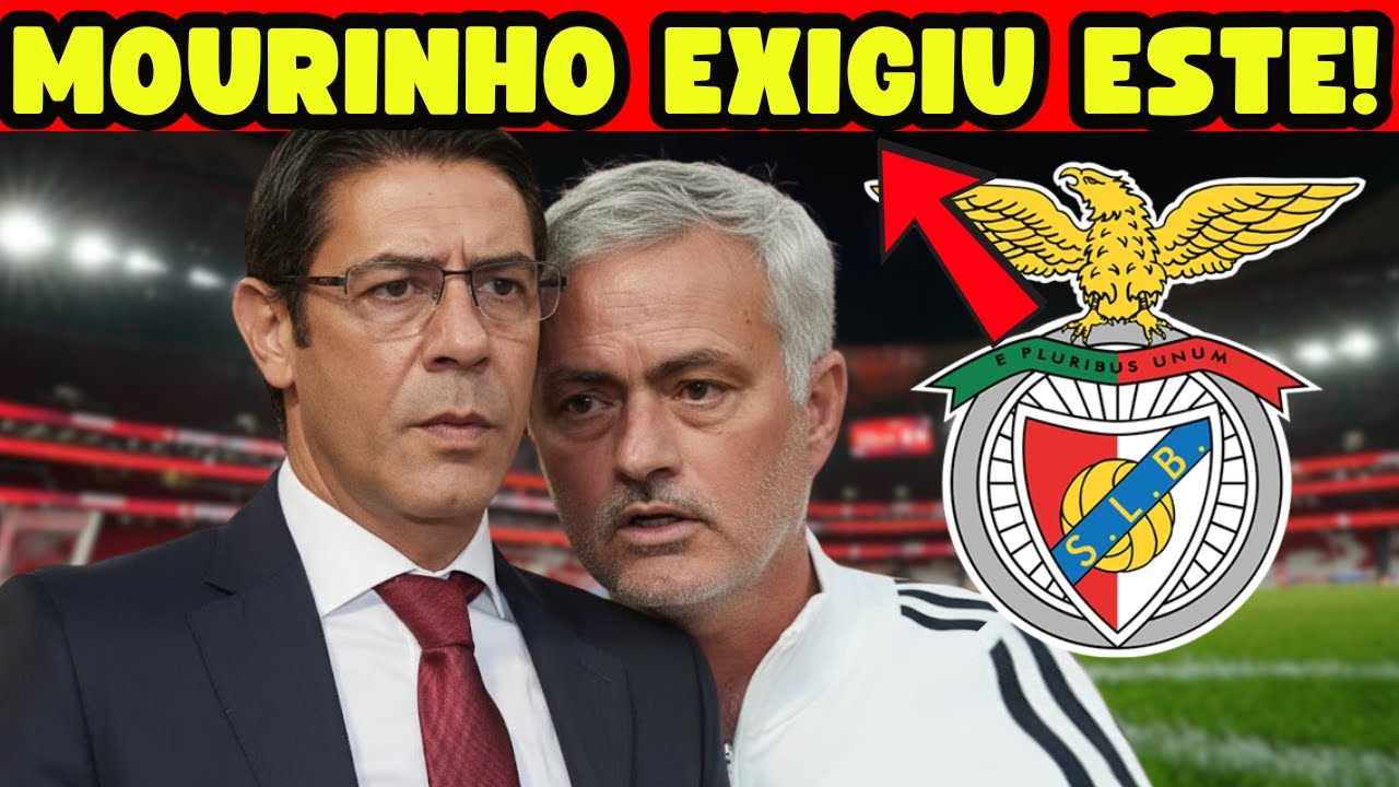 Mourinho fez ESTE PEDIDO a Rui Costa e o Benfica já PREPARA A OFERTA