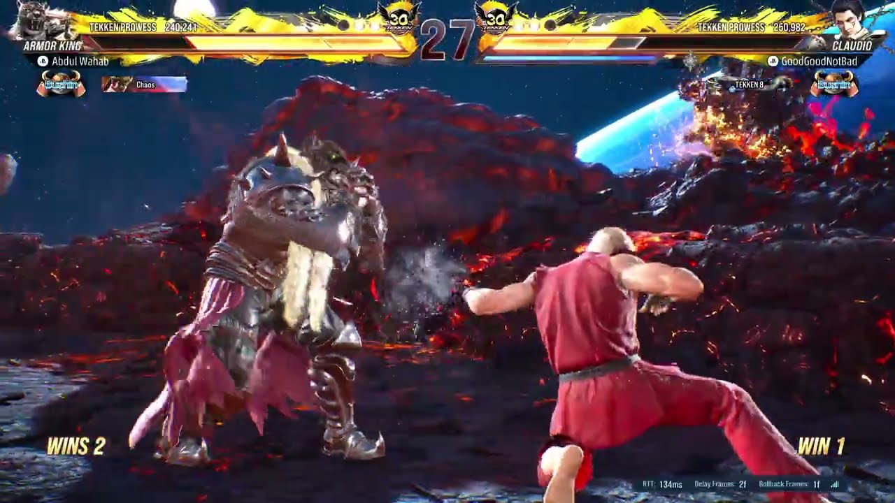 Armor King vs Claudio | Tekken8