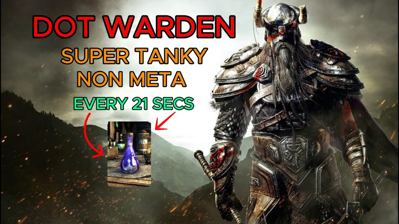ESO PVP | NON META DOT WARDEN | BUILD AND GAMEPLAY