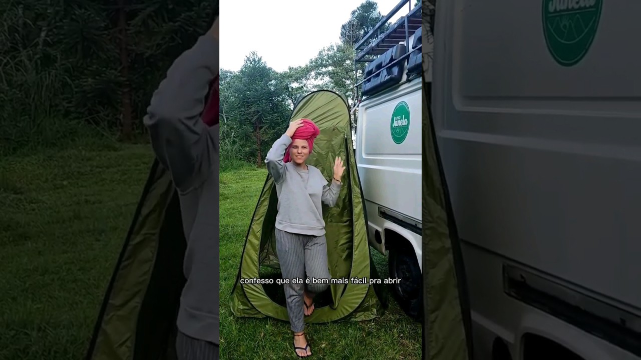 BANHO EXTERNO NO MOTORHOME #shots