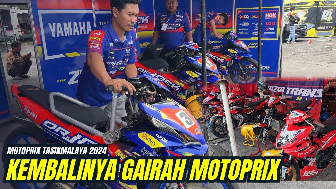 Kembali Bergairah‼️Blusukan Paddock Motoprix Tasikmalaya 2024