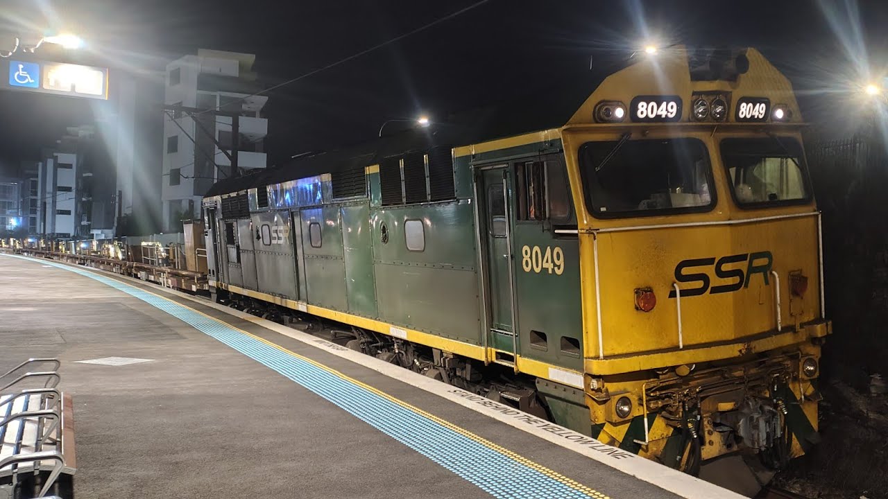 M845 - 8049 with Robel train