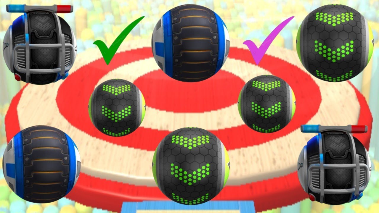 Going Balls VS Reverse Balls Gyro Sphere Trials Sky Escape Rolling Ball3 3D Android Gameplay Ios 4