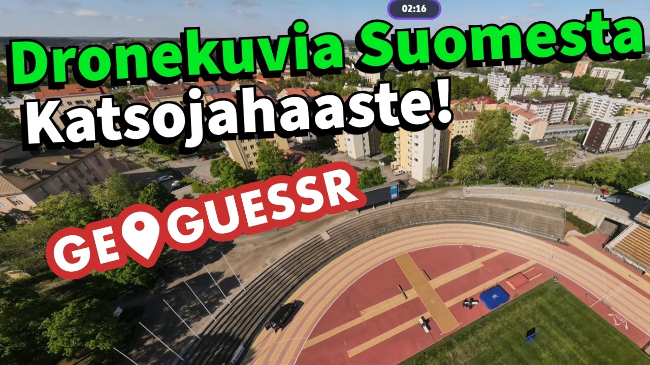 Geoguessr | DRONEKUVIA SUOMESTA KATSOJAHAASTE!