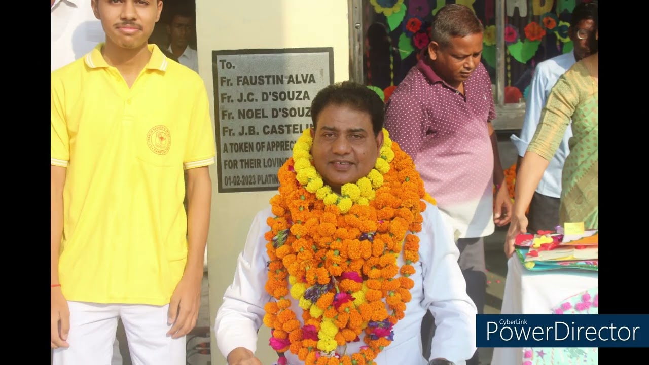 Birthday Bash of Fr.Rajesh Simon-Principal, St. Francis Xavier Inter College Ashok Nagar.