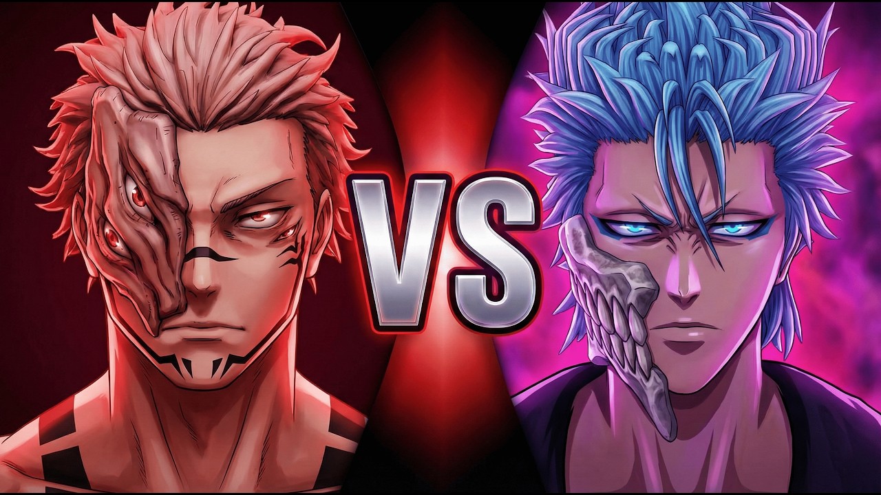 료멘 스쿠나 VS 그림죠 재거잭 (주술회전 VS 블리치)│팬 애니메이션