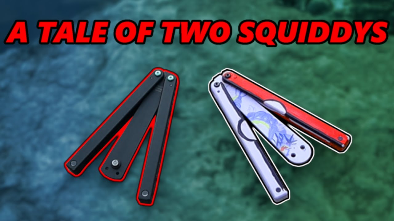 Cheap Balisongs that are Actually GOOD??? | Squid Industries Squiddy(s) Review