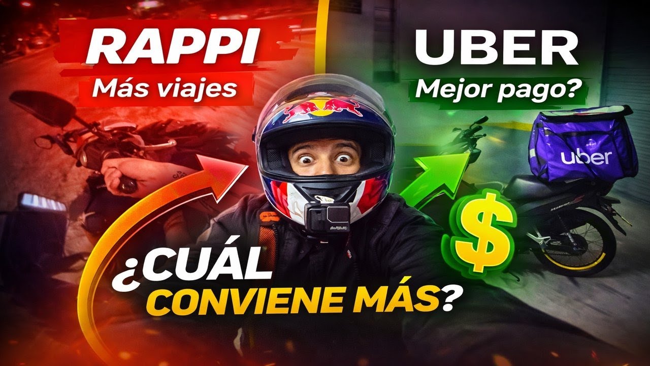 HICE RAPPI Y UBER 