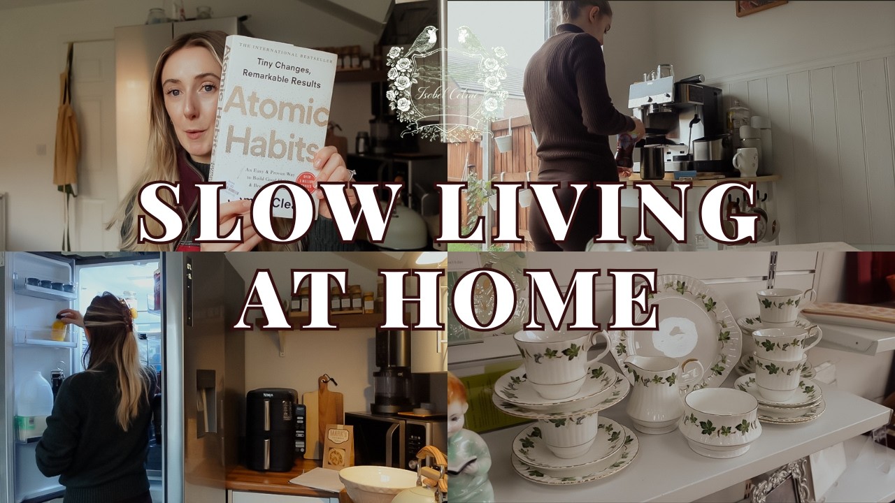 Slow Living in the English Countryside 🌿 Homemaking, Cooking & Using What I Already Have