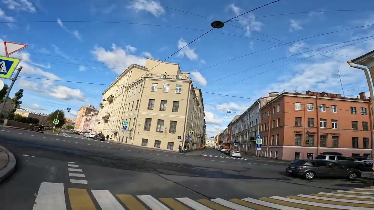 Веломаршрут Санкт Петербург  набережная канала Грибоедова