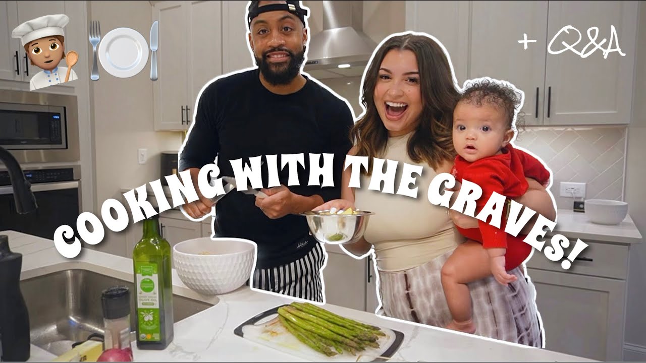 COOK WITH US (Q&A) | HOW DID WE MEET AND WHERE’S OUR DOG??
