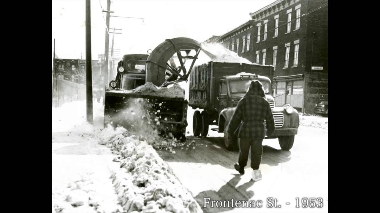 A history of snow removal in Montreal