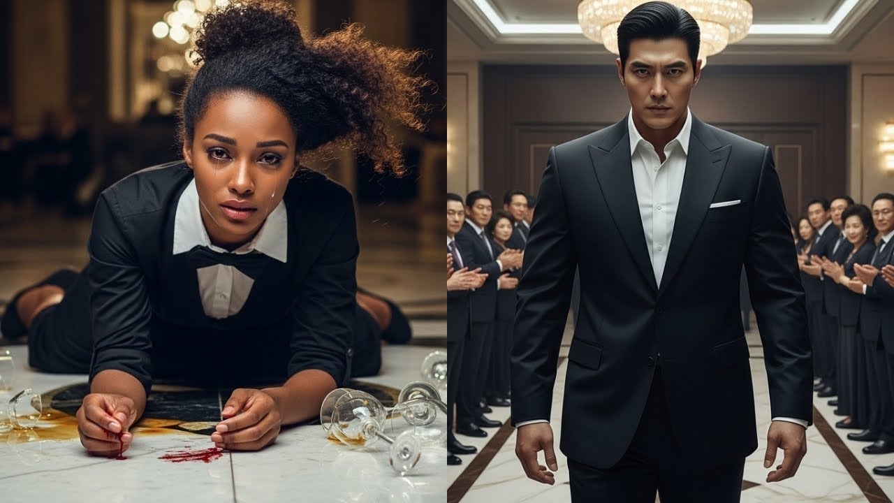 She Slap  Poor Black Waitress At The Gala—Unaware She's The Fiance Of Seoul's Most Fear Mafia Boss