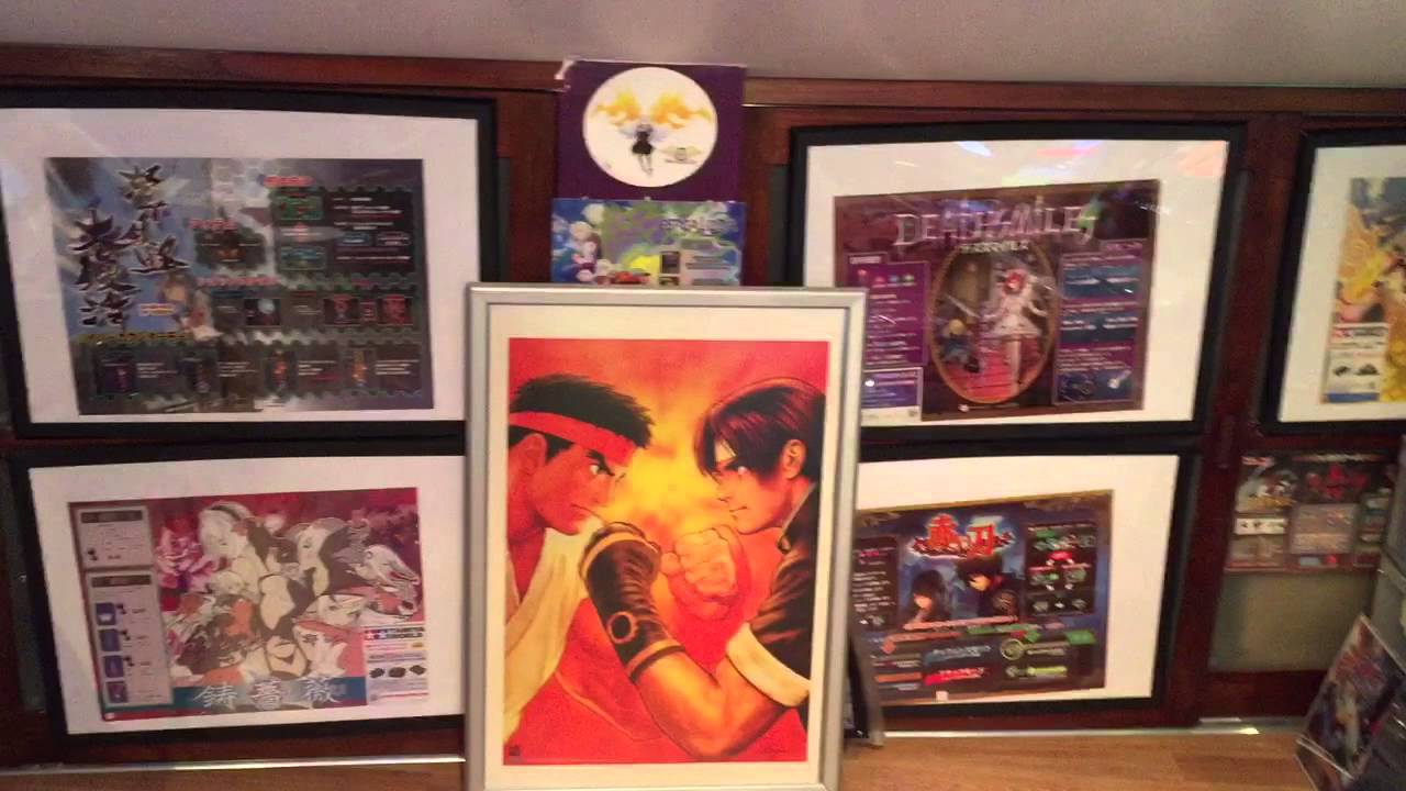 Badsof's game room with Namco Noir Cabinet