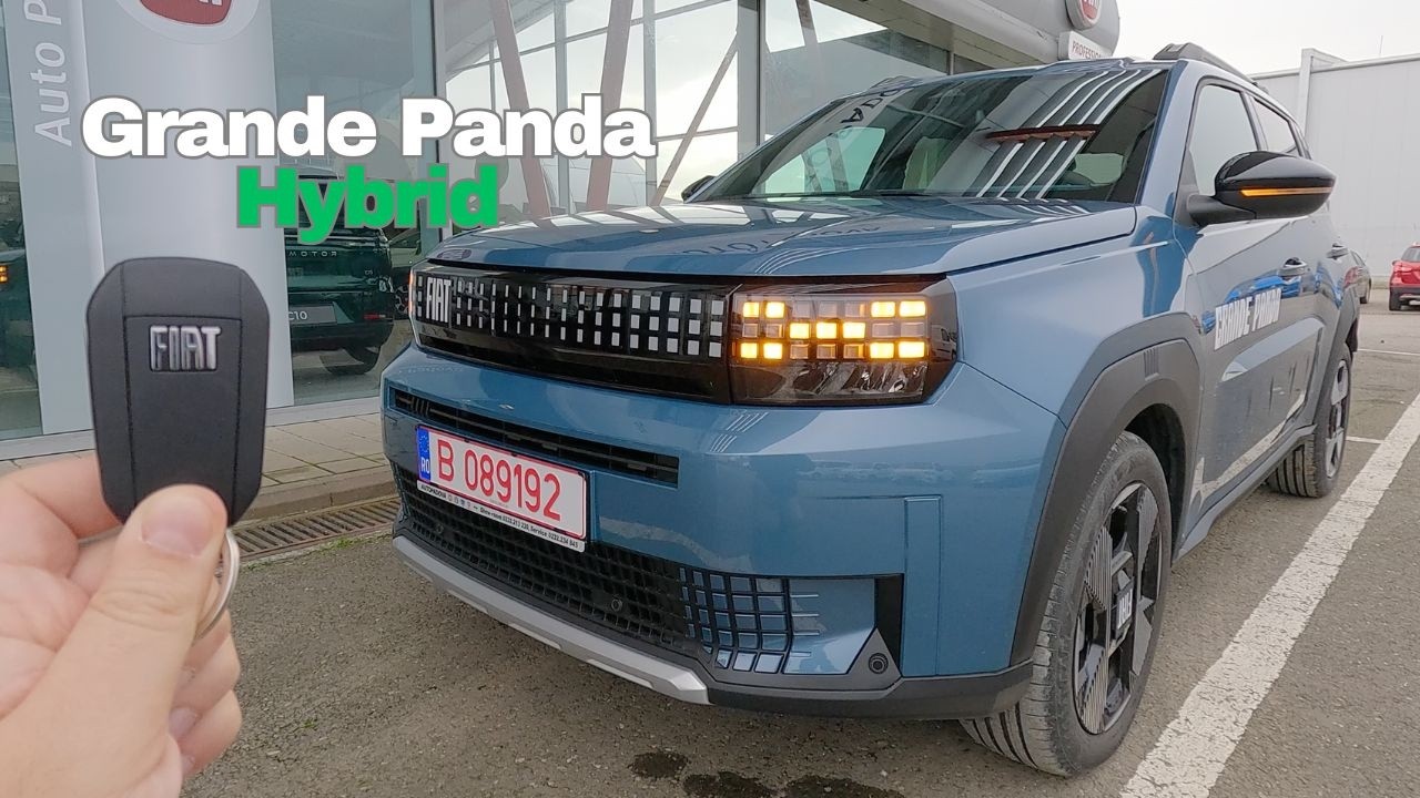 FIAT Grande Panda Hybrid 2025: POV Test Drive & Review