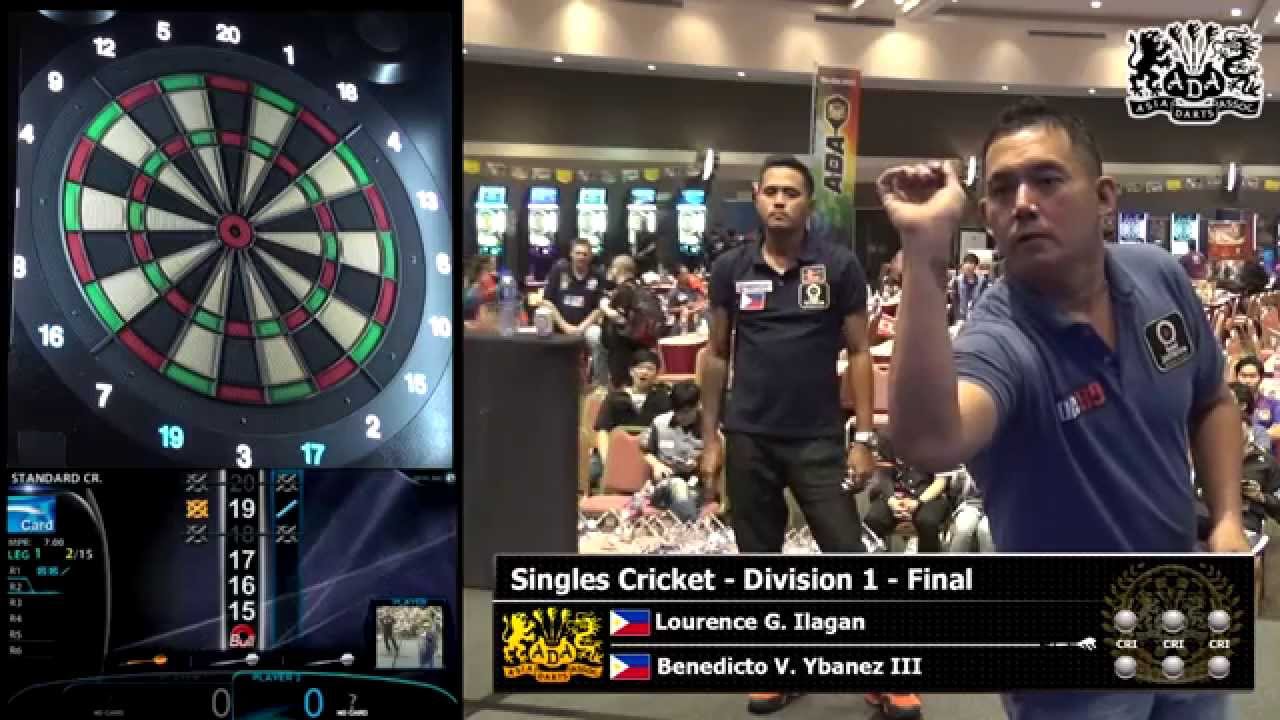 The 11th ADA International Darts Tour - Singles Cricket - Division 1 Final