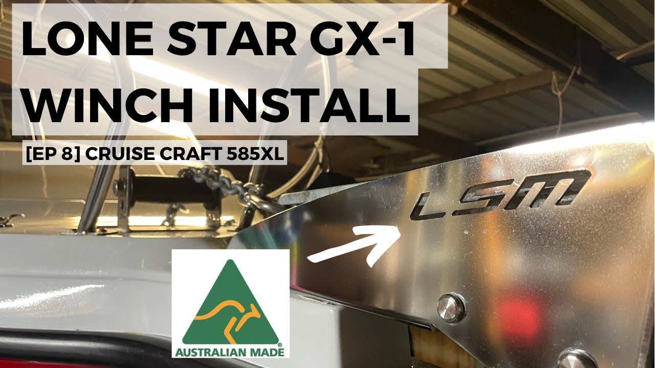 [EP8] Установка якорной лебёдки Lone Star GX-1 — Cruse Craft Galaxy 585XL