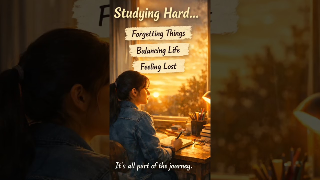 Studying a lot doesn’t always mean we feel confident. Forgetting, confusion, imbalance