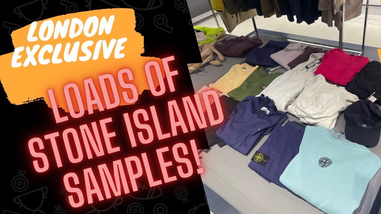 WOW! HUGE STONE ISLAND AND CP COMPANY PICK UP FROM LONDON. SAMPLE RARE RESELLING PIECES