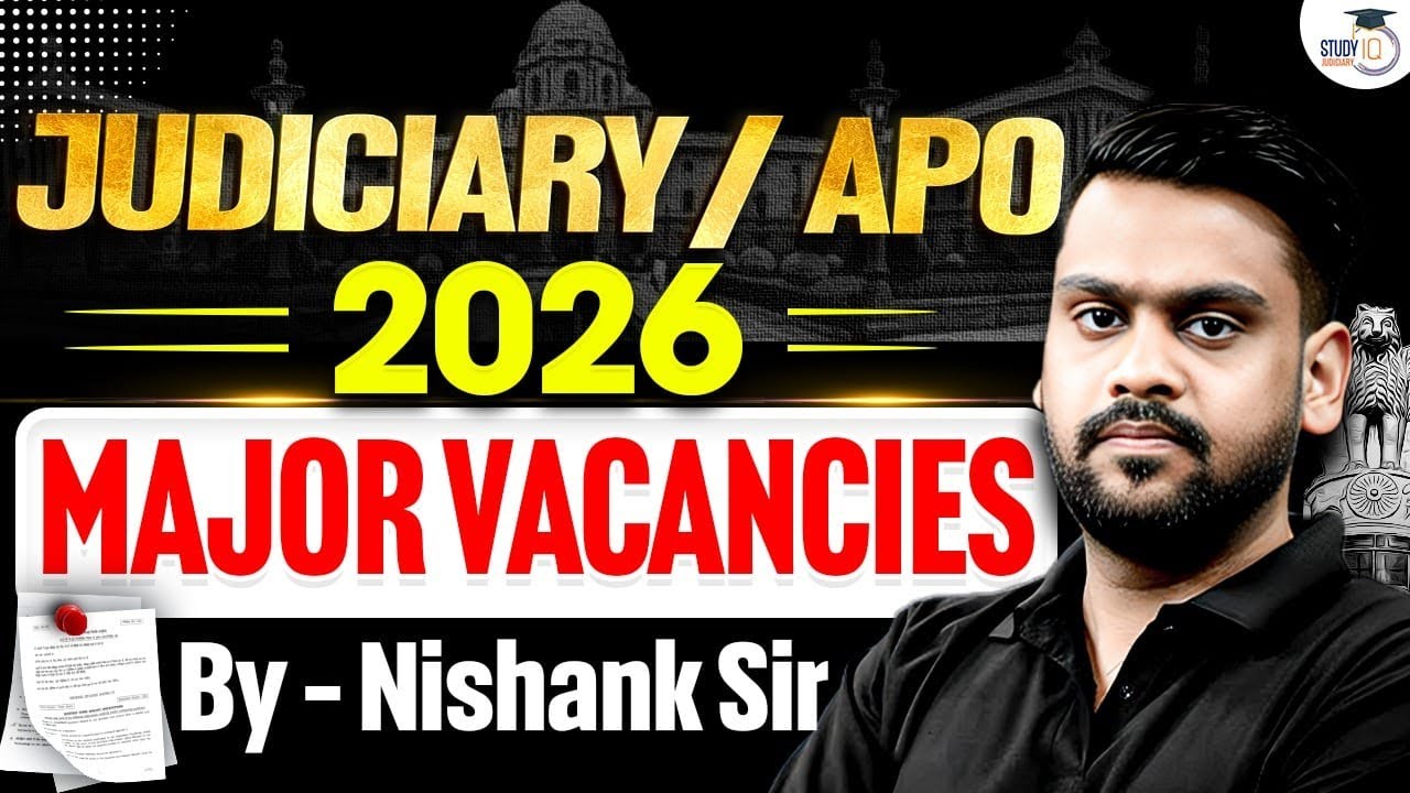 Judiciary & UP APO 2026 Vacancies! 🚨 Notification & Dates by Nishank Sir
