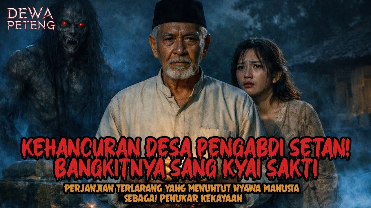 Kyai Sakti Murka! Hancurkan Desa Pengabdi Setan, Demi Selamatkan Gadis Untuk Tumbal Pesugihan