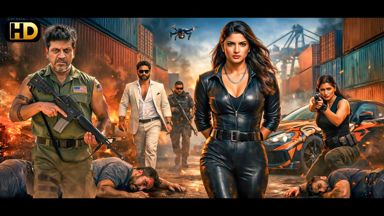 Shiva Rajkumar New South Action LEADER Hindi Dubbed Movie 4K | Pranitha Subash, Ashika Ranganath