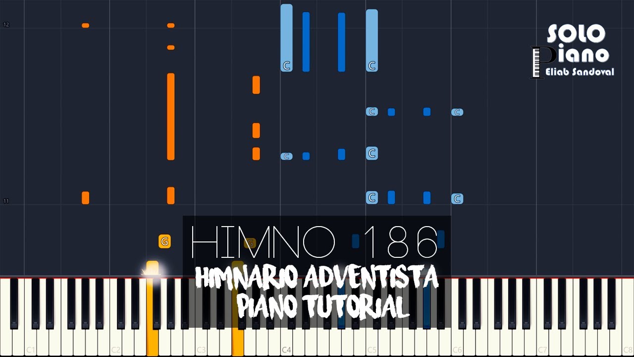 HIMNO 186 - Hace años escuché | Piano Tutorial + Partitura