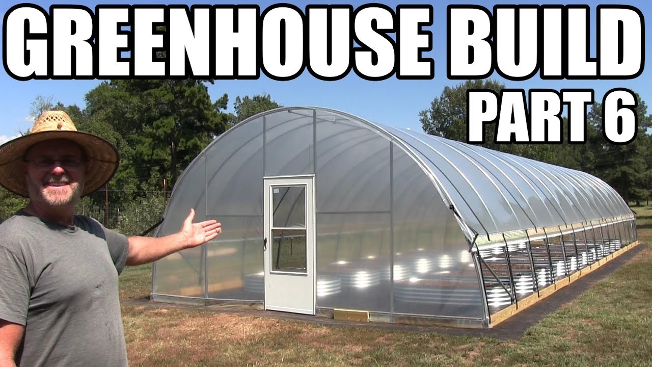 Greenhouse build part 6 of 6 from Growers Solution