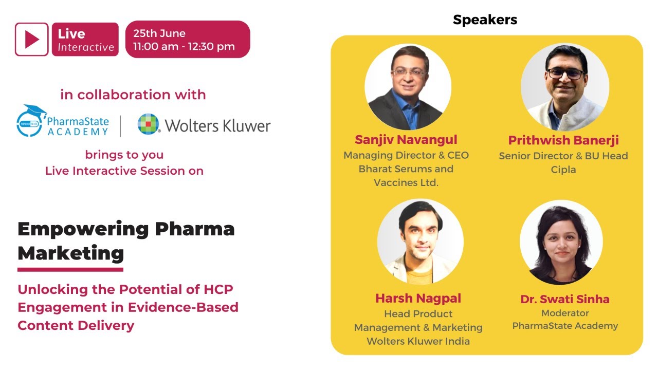 Empowering Pharma Marketing | PharmaState Academy | Wolters Kluwer India