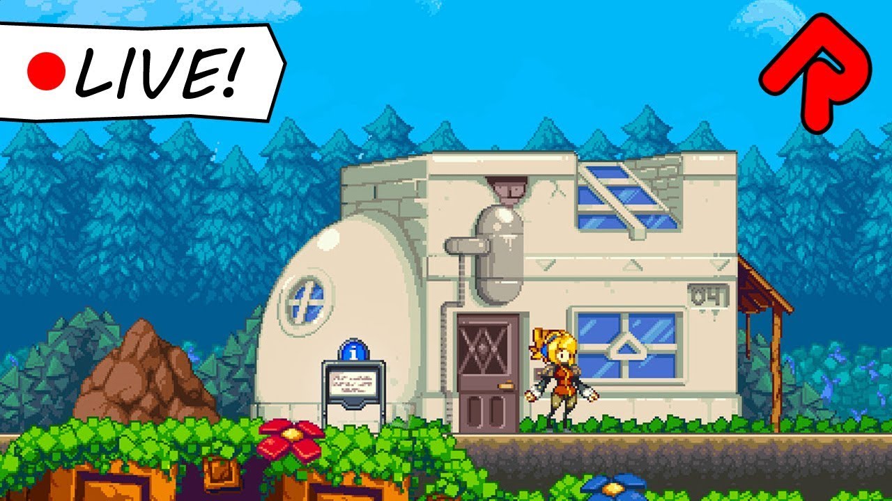 Let's play Iconoclasts gameplay | Live Indie Game Stream