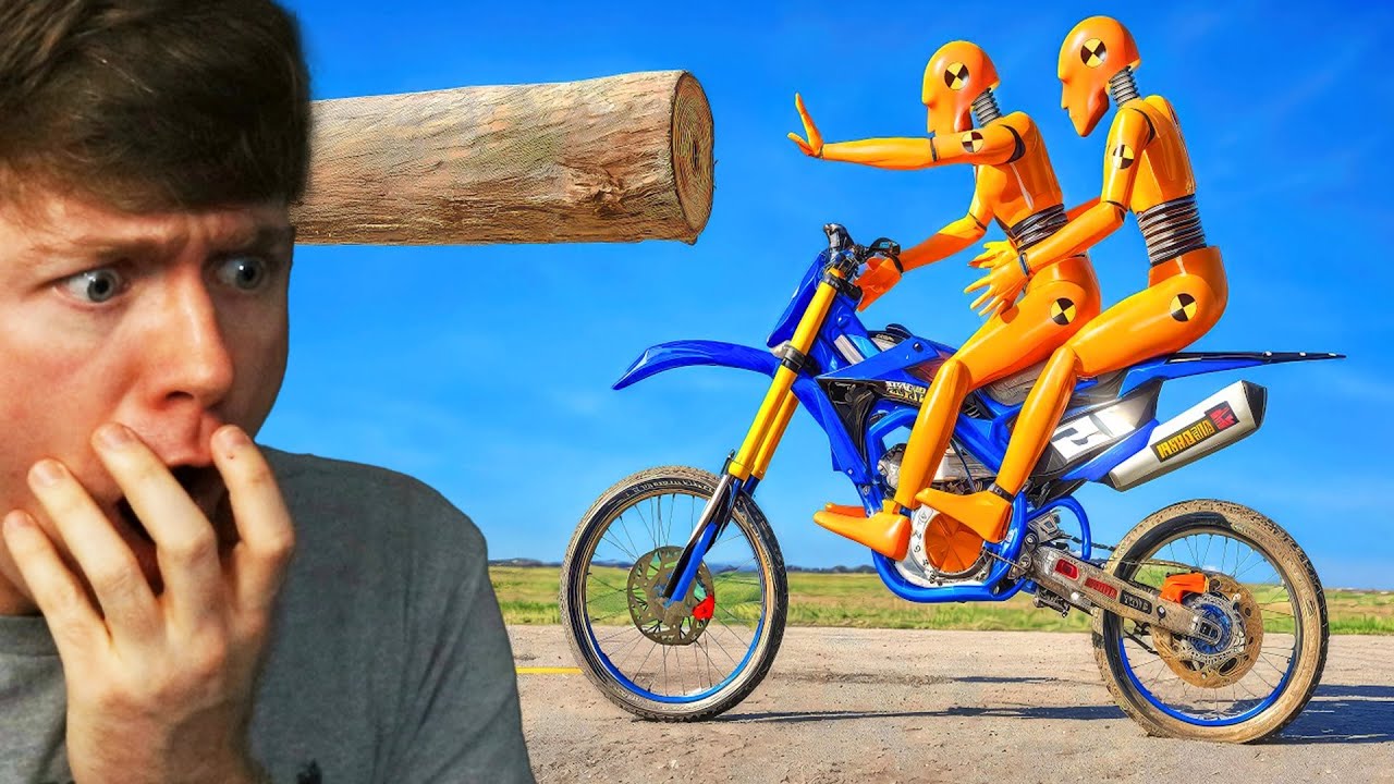 Reacting to REALISTIC CRASHES Caused by DANGEROUS OBJECTS! (BeamNG Drive)