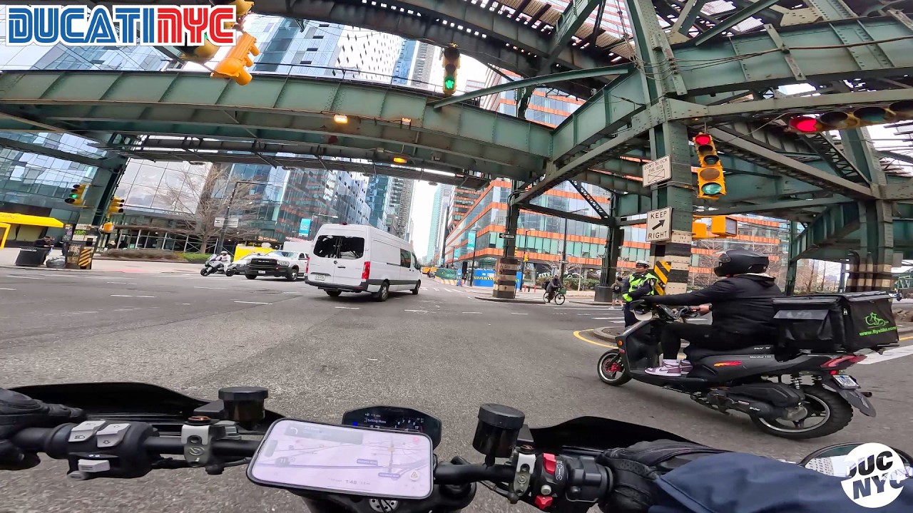 Riding Around Queens, New York City