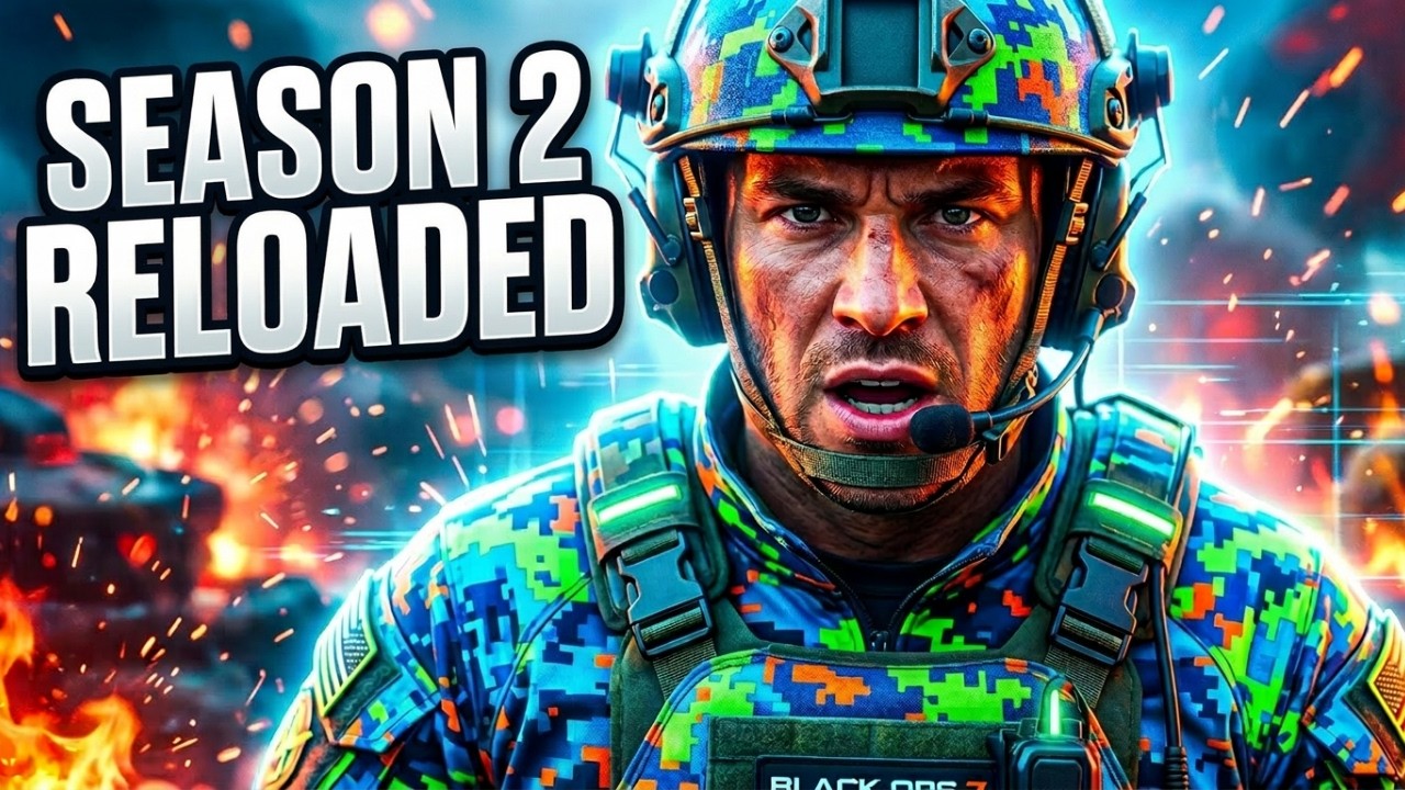 🔴 BO7 SEASON 2 RELOADED LIVE! Firing Range - Grind - Cliff Town
