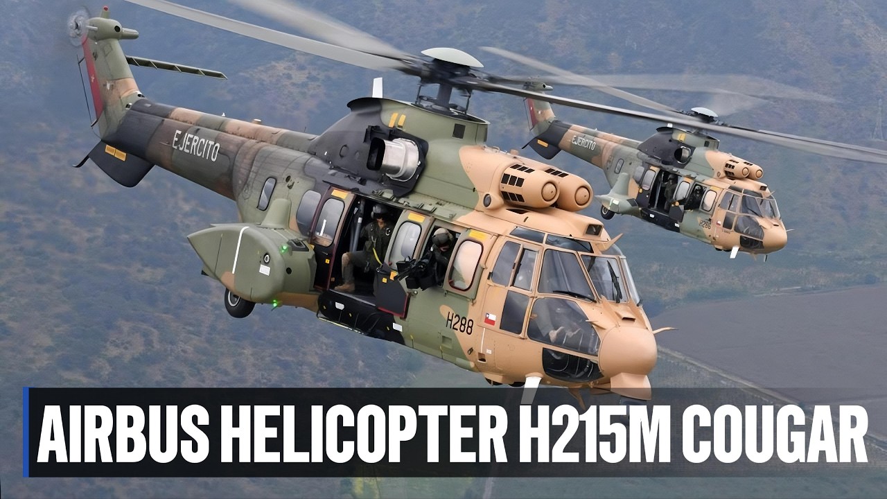 Почему Airbus H215M Cougar является одним из самых универсальных многоцелевых военных вертолетов ...