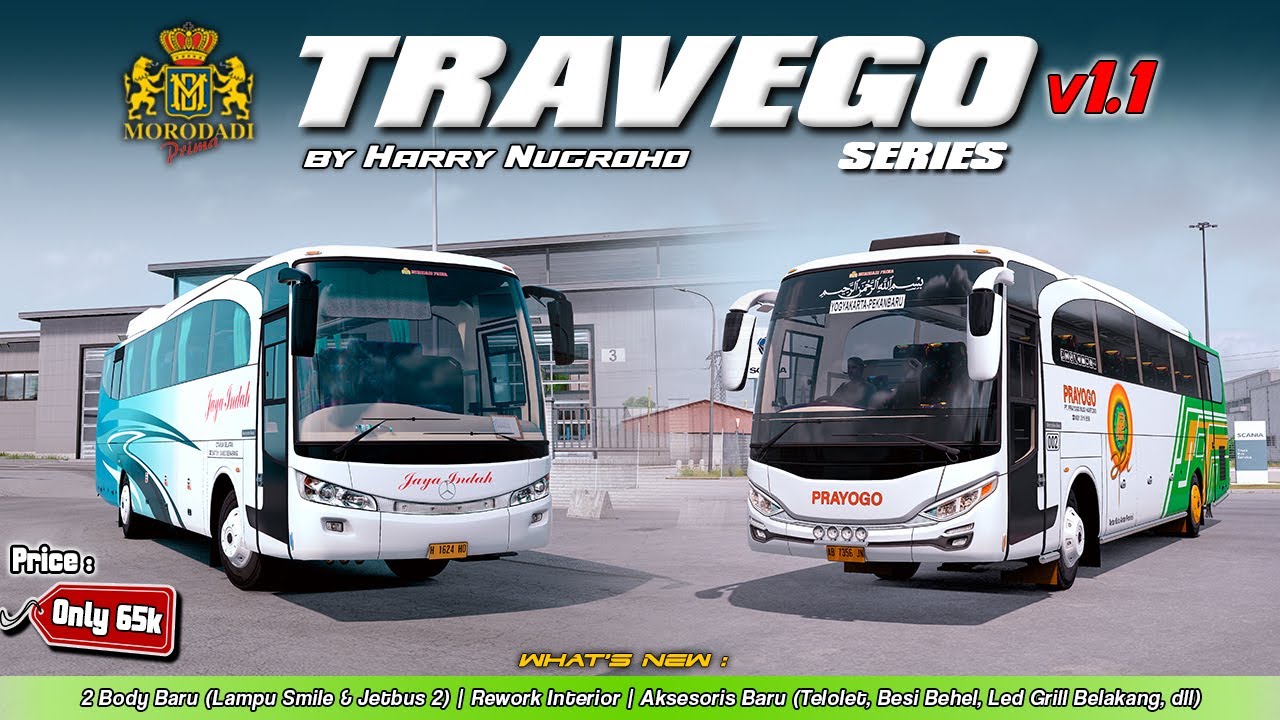 [REVIEW] MOD INI UPDATE NAMBAH 2 VARIAN BODY 😱 | MP Travego Series V1.1 by Harry Nugroho