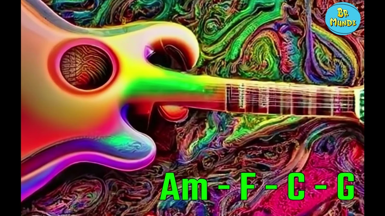 Base Para Improviso em D&oacute; Maior | Backing Track em C Maior &ndash; 87 BPM