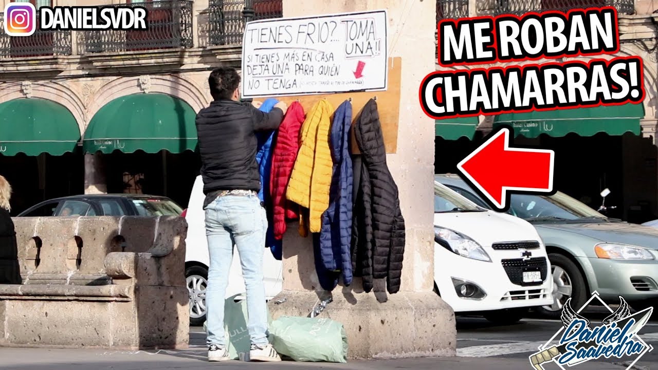 PUSE CHAMARRAS EN LA CALLE Y PASÓ ESTO