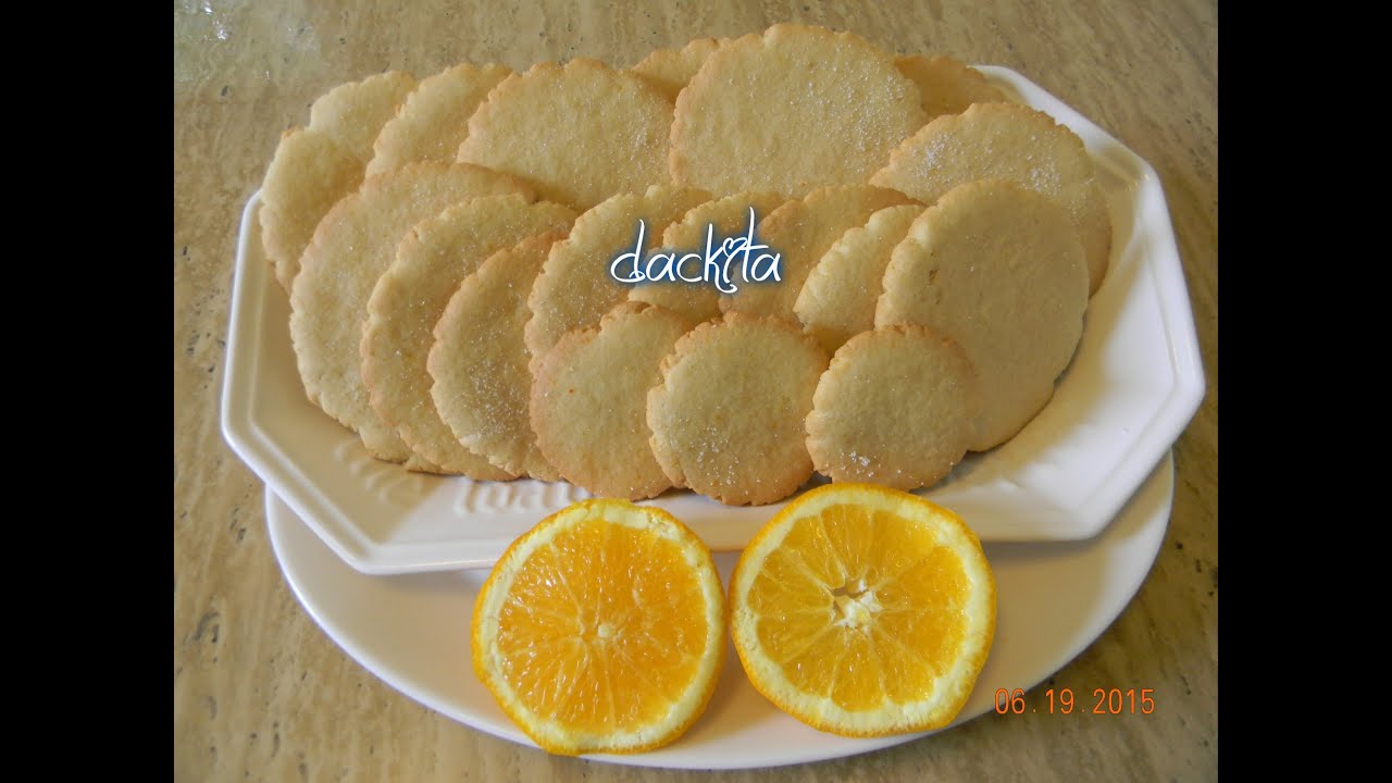 polvorones de naranja