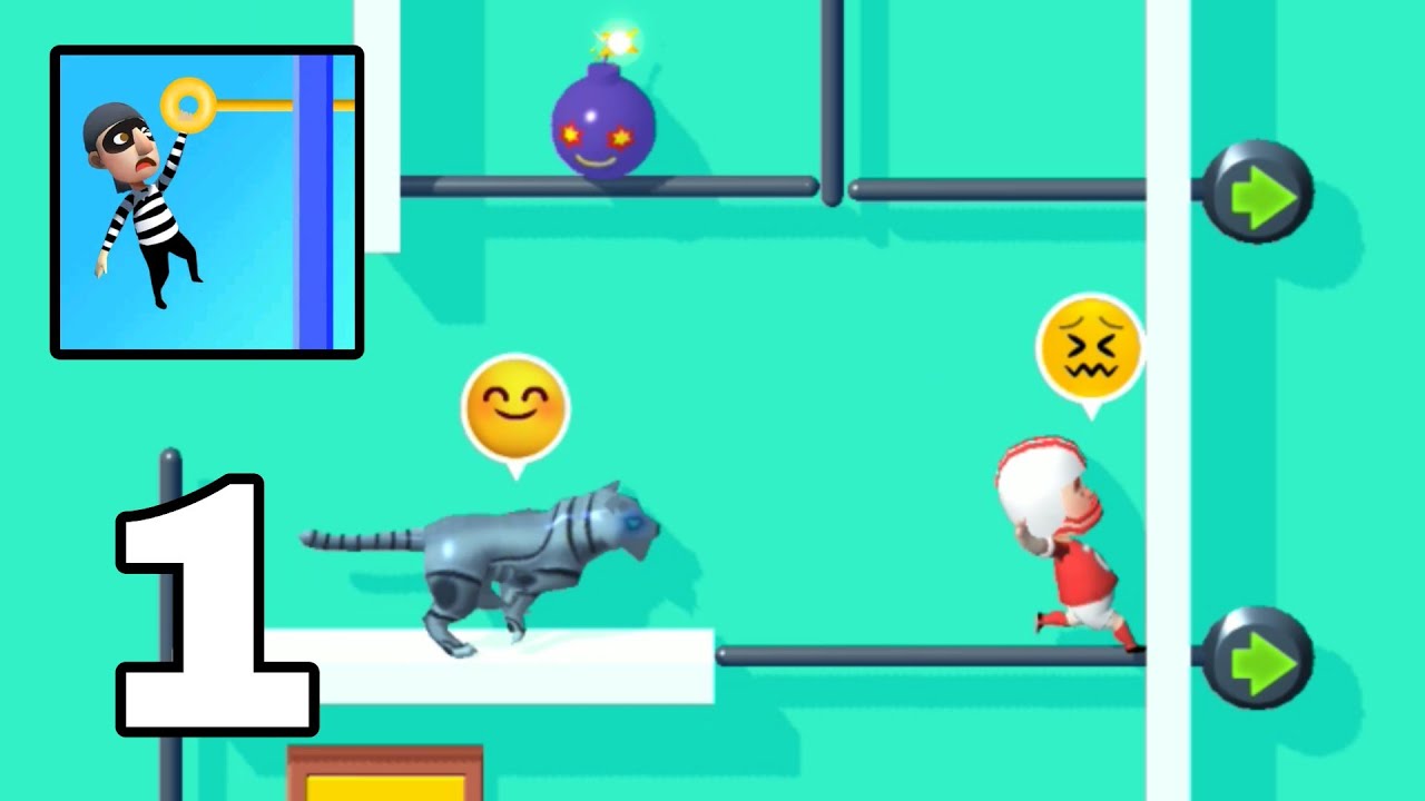 Pin Pull Gameplay Walkthrough || Level 1-50 || Part 1 || {Android} By Gamejam