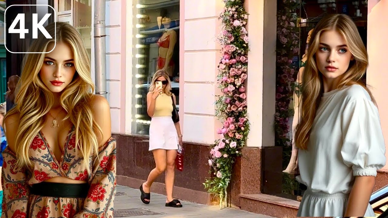 🔥Feel the Peace – Moscow Walk in Summer Heat. I felt very hot.🥵 How is the weather where you live?