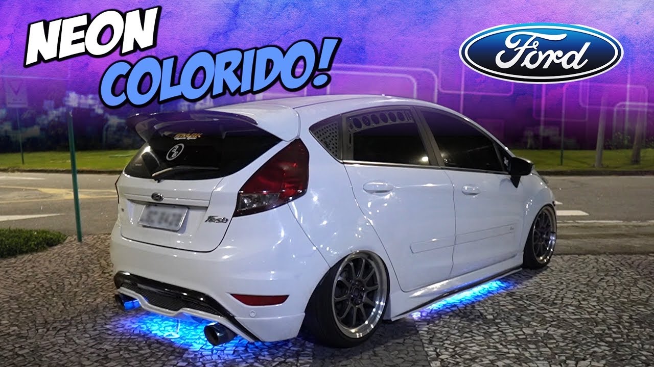 FORD FIESTA NEON COLORIDO! A NOSTALGIA VELOZES E FURIOSOS ESTÁ VOLTANDO? #RIO7